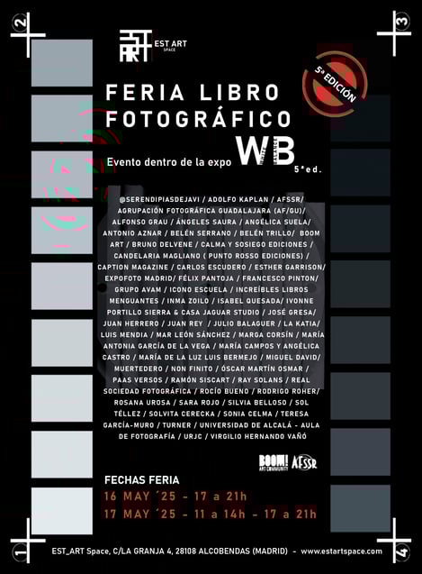 Cartel Feria Libro Fotográfico 1080x1350