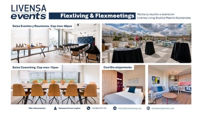 Livensa events | Flexliving & Flexmeetings