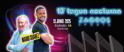Zagros Sports | 13 Legua Nocturna Zagros Sports - Descuento para asociados de AICA