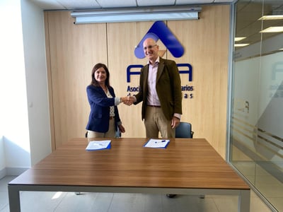 AICA renueva su colaboración con Cruz Roja con la firma de un nuevo convenio