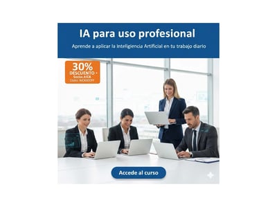 Para todos IA | Formación en Inteligencia Artificial con 30% de descuento para asociados de AICA